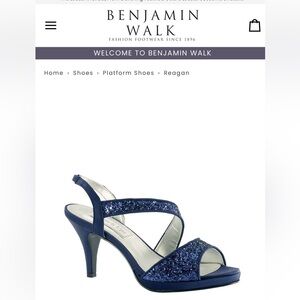 Benjamin Walk Reagan- Navy Blue